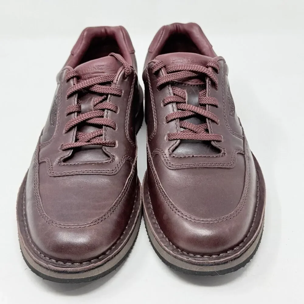 Rockport ProWalker 9000 Limited Edition Shoes Mens 8.5 M Burgundy Leather Casual